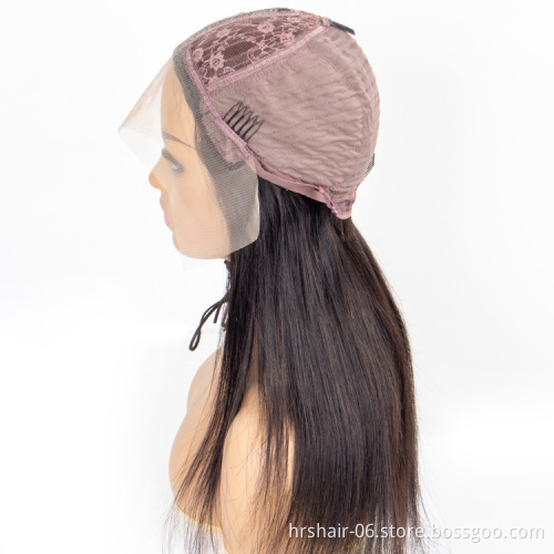 Unprocessed Brazilian Human Hair Lace Wig 13*4*1 Transparent Frontal Lace Front 40 Inch Wig Wholesale Wigs 100% Human Hair